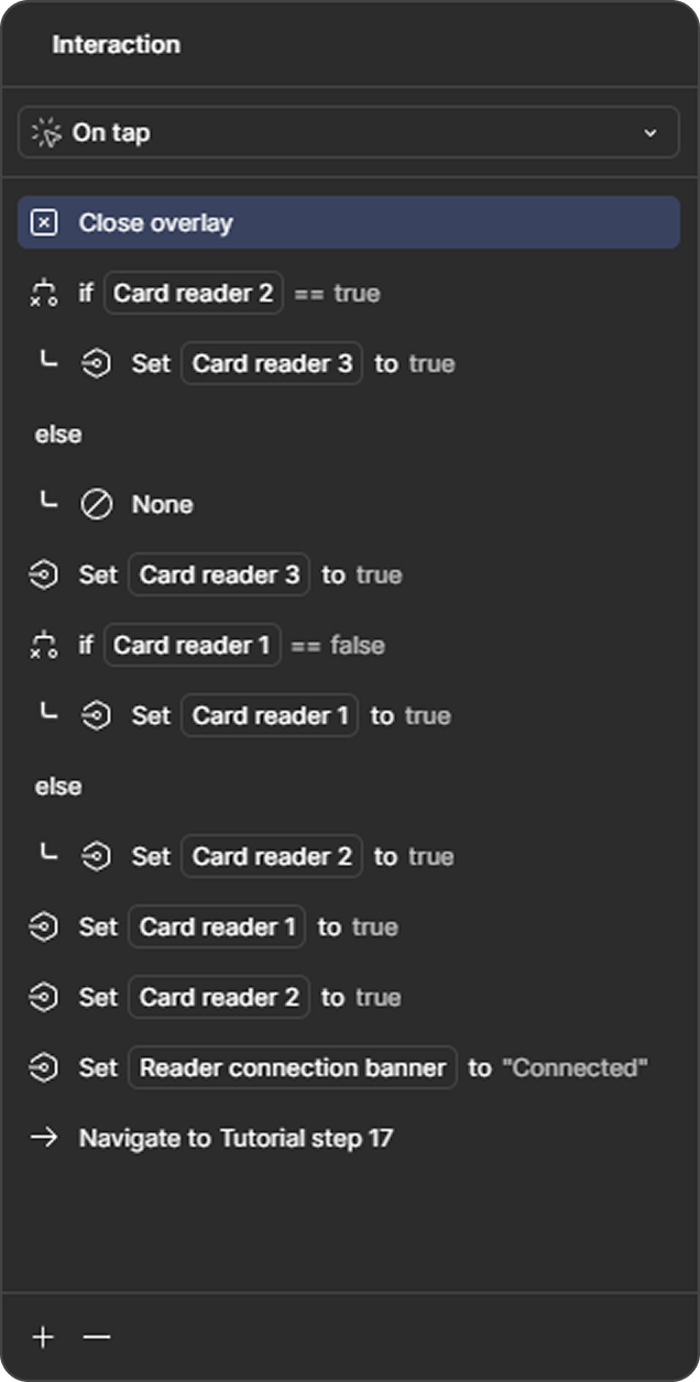 Conditional prototyping